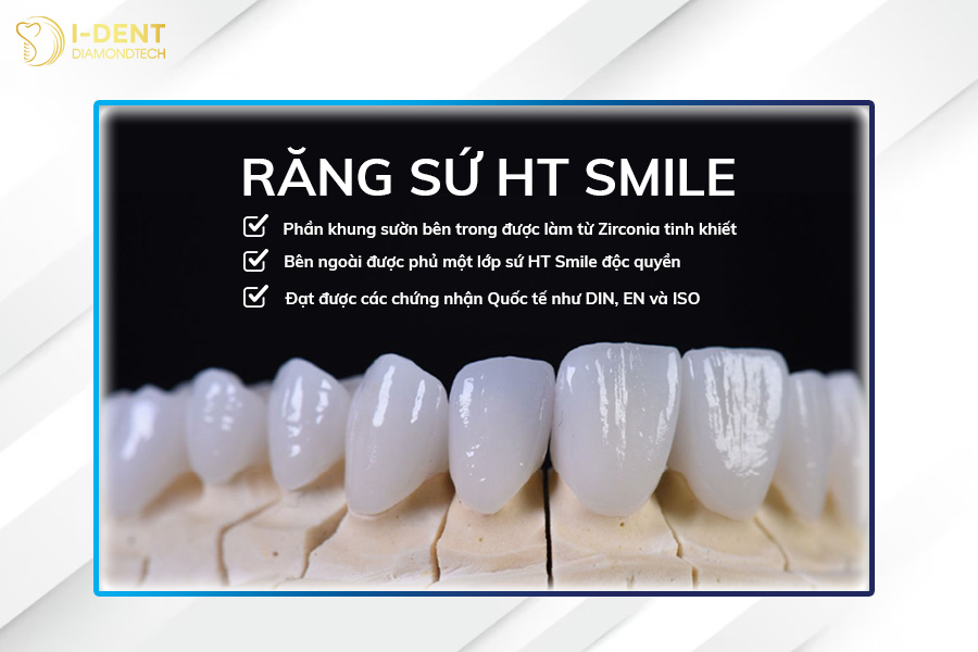 so sánh răng sứ cercon ht và răng sứ ht smile