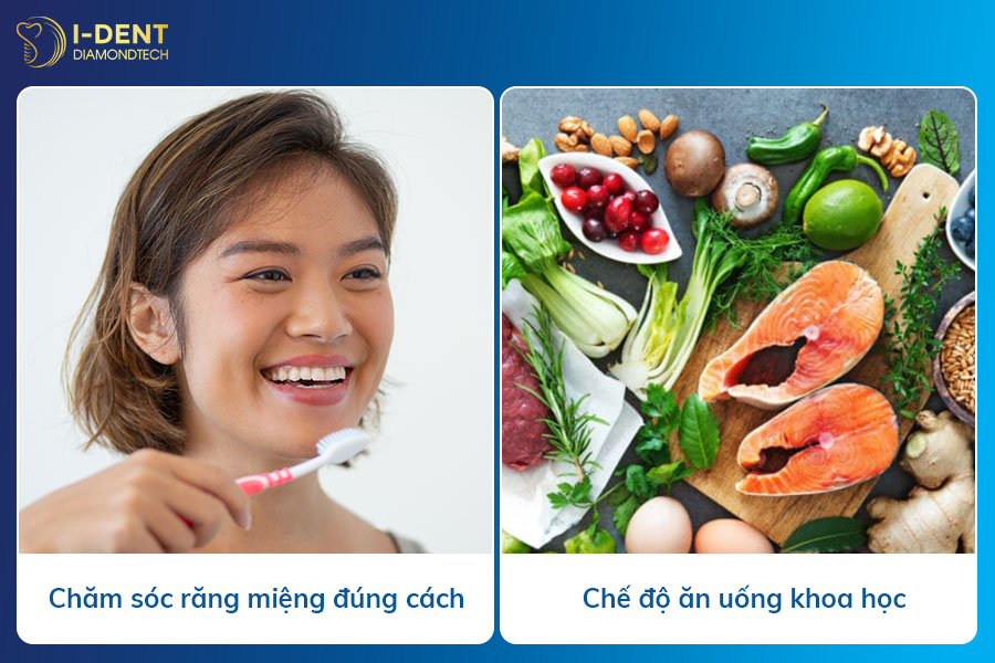 cách làm trắng răng sứ